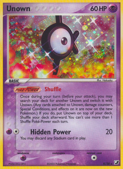 Unown #K Unown - Unseen Forces - #K - Pokemon TCG card