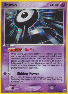 Unown #L Unown - Unseen Forces - #L - Pokemon TCG card
