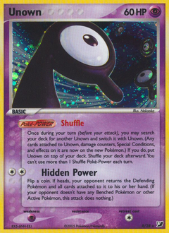 Unown #R Unown - Unseen Forces - #R - Pokemon TCG card