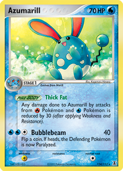 Azumarill - Delta Species - #114 - Pokemon TCG card