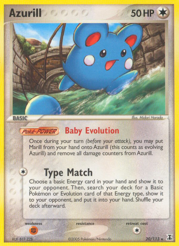 Azurill - Delta Species - #20 - Pokemon TCG card
