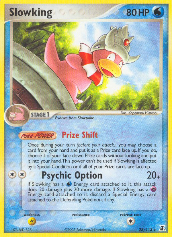 Slowking - Delta Species - #28 - Pokemon TCG card