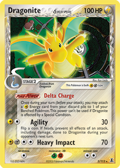 Dragonite δ - Delta Species - #3 - Pokemon TCG card