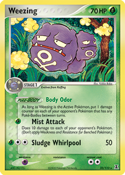 Weezing #33 Weezing - Delta Species - #33 - Pokemon TCG card