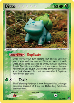 Ditto #36 Ditto - Delta Species - #36 - Pokemon TCG card