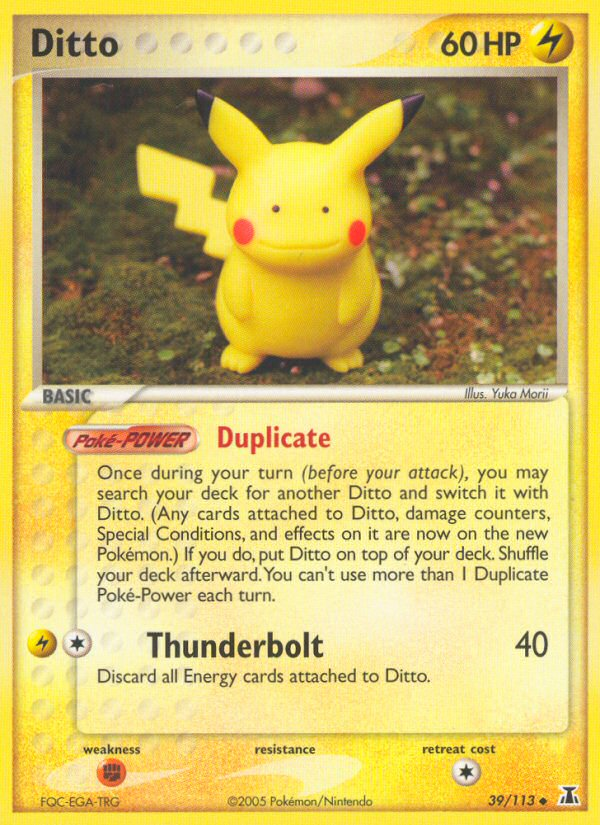 Ditto - Delta Species - #39 - Pokemon TCG card