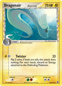 Dragonair δ #42 Dragonair δ - Delta Species - #42 - Pokemon TCG card