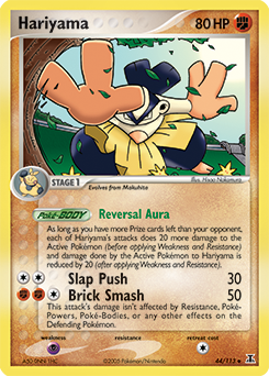 Hariyama #44 Hariyama - Delta Species - #44 - Pokemon TCG card