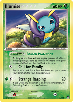 Illumise #45 Illumise - Delta Species - #45 - Pokemon TCG card