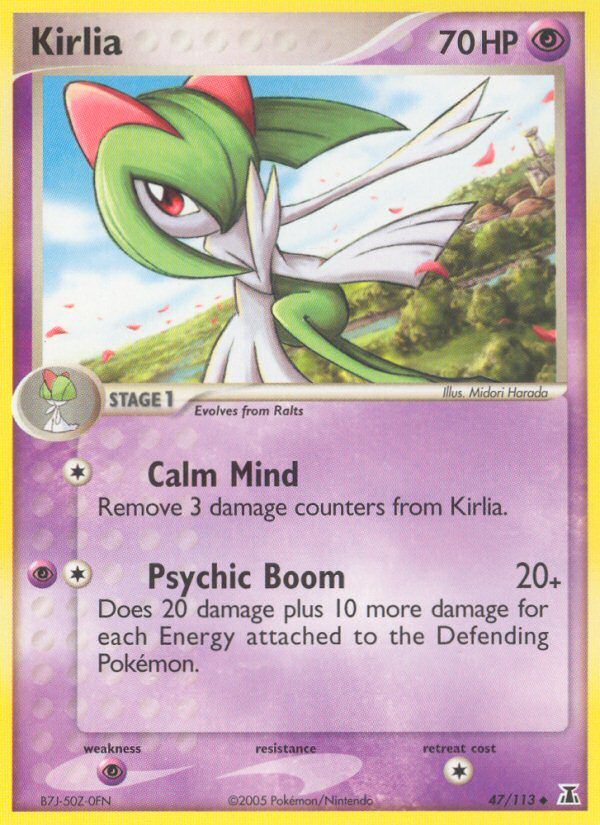 Kirlia - Delta Species - #47 - Pokemon TCG card