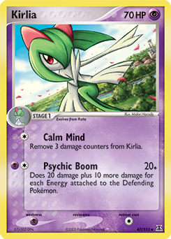 Kirlia #47 Kirlia - Delta Species - #47 - Pokemon TCG card
