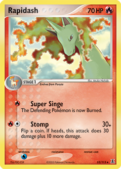 Rapidash #52 Rapidash - Delta Species - #52 - Pokemon TCG card