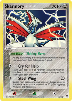 Skarmory - Delta Species - #55 - Pokemon TCG card