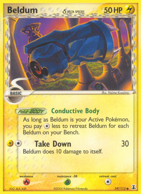 Beldum δ - Delta Species - #59 - Pokemon TCG card