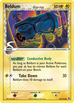 Beldum δ #59 Beldum δ - Delta Species - #59 - Pokemon TCG card