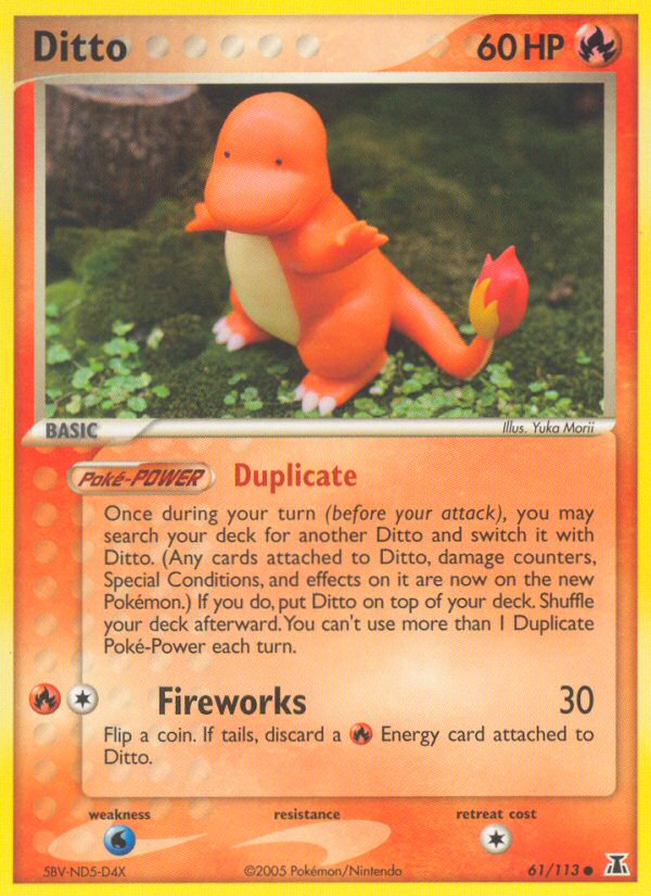 Ditto - Delta Species - #61 - Pokemon TCG card