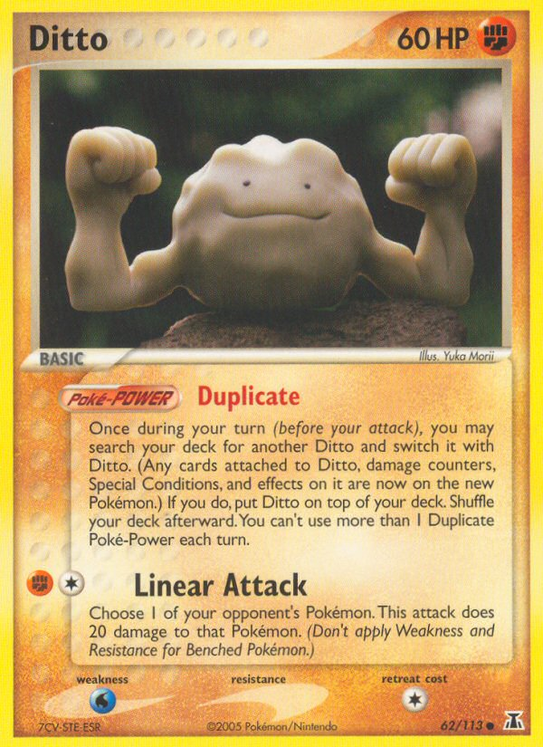 Ditto - Delta Species - #62 - Pokemon TCG card