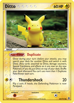 Ditto #63 Ditto - Delta Species - #63 - Pokemon TCG card