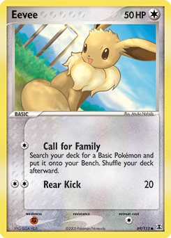 Eevee #69 Eevee - Delta Species - #69 - Pokemon TCG card