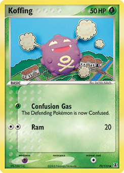 Koffing #72 Koffing - Delta Species - #72 - Pokemon TCG card