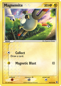 Magnemite - Delta Species - #74 - Pokemon TCG card