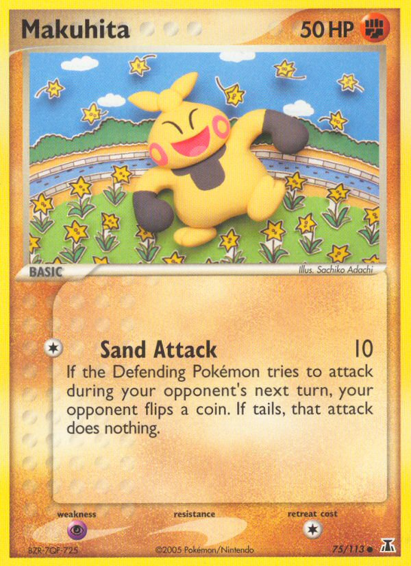 Makuhita - Delta Species - #75 - Pokemon TCG card