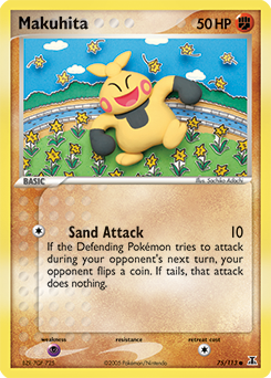 Makuhita #75 Makuhita - Delta Species - #75 - Pokemon TCG card