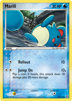 Marill #76 Marill - Delta Species - #76 - Pokemon TCG card