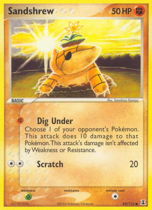 Sandshrew - Delta Species - #82 - Pokemon TCG card