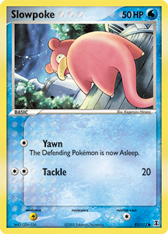 Slowpoke #83 Slowpoke - Delta Species - #83 - Pokemon TCG card