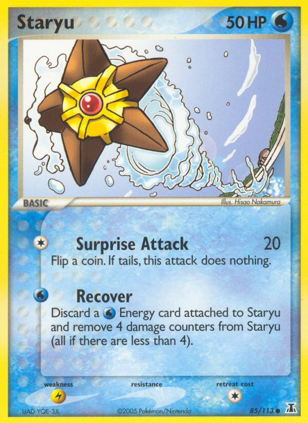 Staryu - Delta Species - #85 - Pokemon TCG card