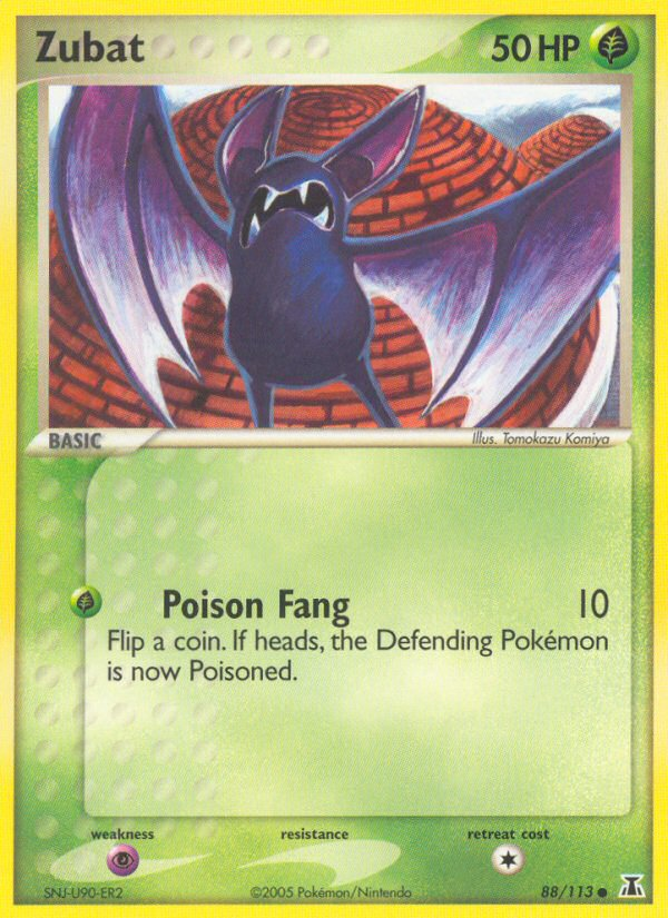 Zubat - Delta Species - #88 - Pokemon TCG card
