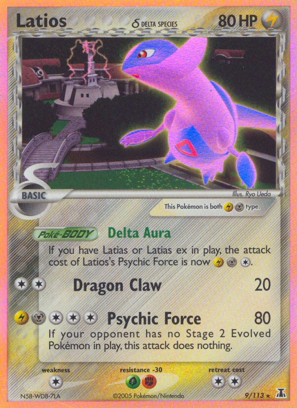 Latios δ - Delta Species - #9 - Pokemon TCG card