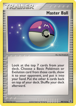 Master Ball - Delta Species - #99 - Pokemon TCG card