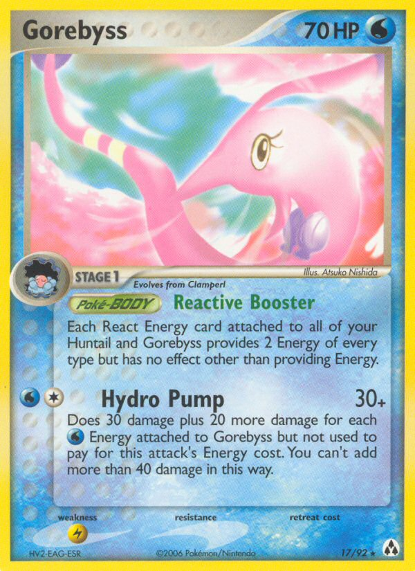 Gorebyss - Legend Maker - #17 - Pokemon TCG card