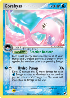 Gorebyss - Legend Maker - #17 - Pokemon TCG card