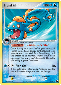 Huntail #18 Huntail - Legend Maker - #18 - Pokemon TCG card