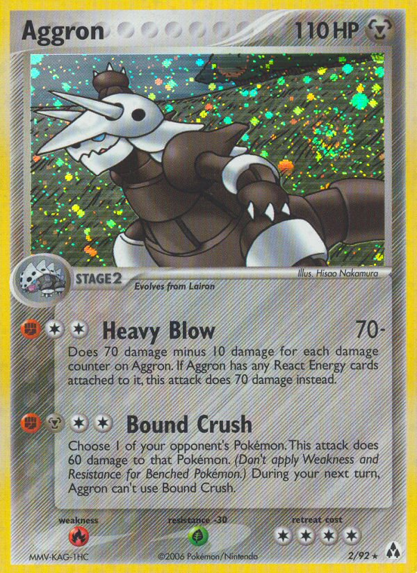 Aggron - Legend Maker - #2 - Pokemon TCG card