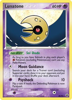 Lunatone #20 Lunatone - Legend Maker - #20 - Pokemon TCG card