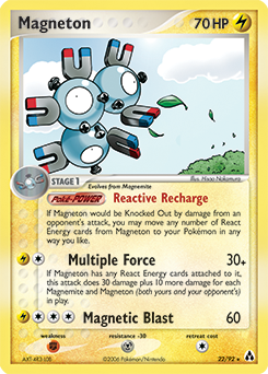 Magneton #22 Magneton - Legend Maker - #22 - Pokemon TCG card