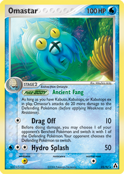 Omastar #23 Omastar - Legend Maker - #23 - Pokemon TCG card