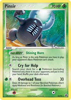 Pinsir #24 Pinsir - Legend Maker - #24 - Pokemon TCG card