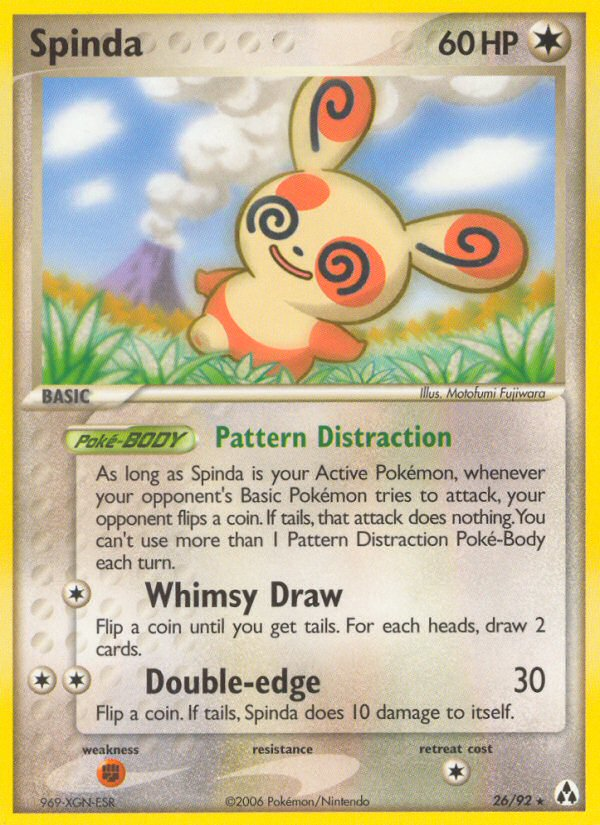 Spinda - Legend Maker - #26 - Pokemon TCG card