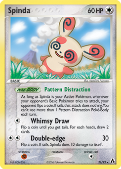 Spinda #26 Spinda - Legend Maker - #26 - Pokemon TCG card