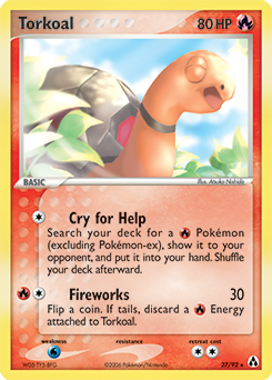 Torkoal #27 Torkoal - Legend Maker - #27 - Pokemon TCG card
