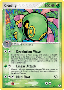 Cradily - Legend Maker - #3 - Pokemon TCG card