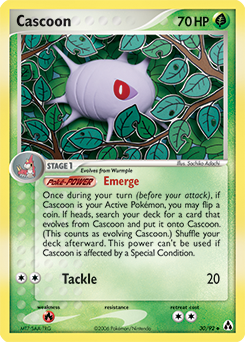 Cascoon #30 Cascoon - Legend Maker - #30 - Pokemon TCG card
