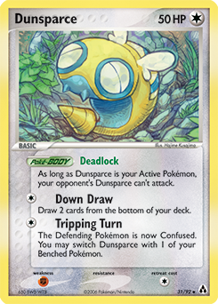Dunsparce #31 Dunsparce - Legend Maker - #31 - Pokemon TCG card
