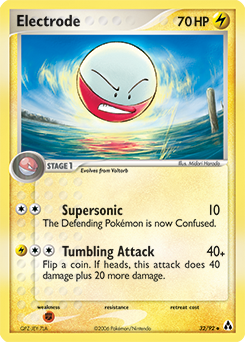 Electrode #32 Electrode - Legend Maker - #32 - Pokemon TCG card