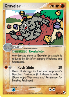 Graveler #34 Graveler - Legend Maker - #34 - Pokemon TCG card